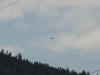 Helicopter Bucket tankers over Anarchrist Mtn