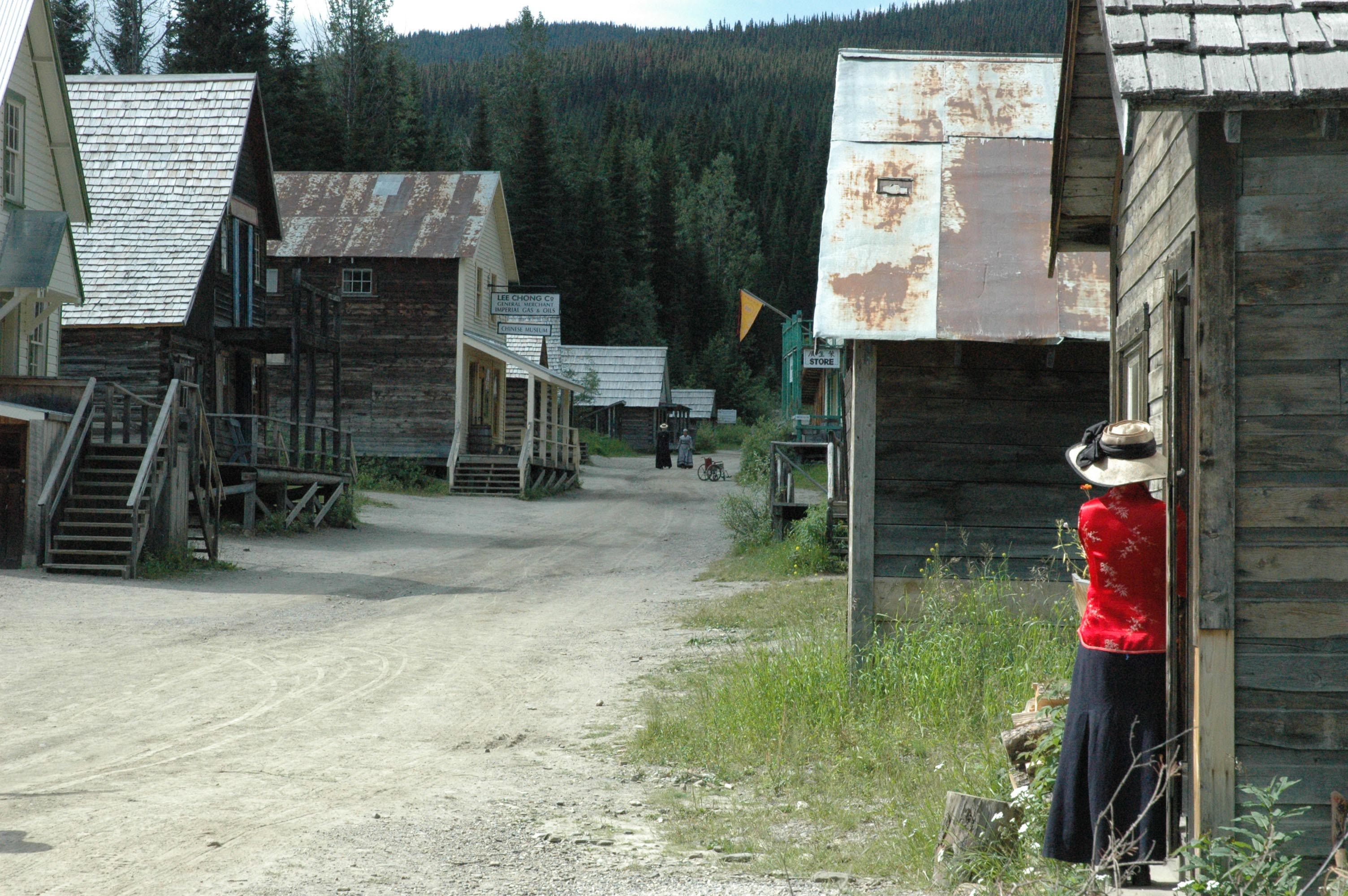Barkerville China Town end, BC, Canada